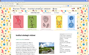 Webdesign www stránek pro Institut strategií vědomí